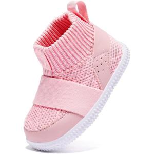 imageBMCiTYBM Baby Shoes Boy Girl Infant Sneakers NonSlip First Walkers 612 MonthsBpink
