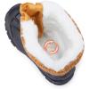 imageBMCiTYBM Toddler Snow Boots Boys Girls Winter Warm Shoes High Top Outdoor Sneakers for Cold WeatherAbrown