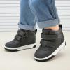 imageBMCiTYBM Toddler Snow Boots Boys Girls Winter Warm Shoes High Top Outdoor Sneakers for Cold WeatherCgrey