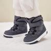 imageBMCiTYBM Toddler Snow Boots Boys Girls Winter Warm Shoes High Top Outdoor Sneakers for Cold WeatherDgrey