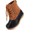 imageBMCiTYBM Toddler Winter Boots Waterproof Duck Snow Boots Boys Girls High Top Outdoor Warm Shoes for Cold Weather ToddlerLittle KidsBrown