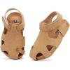 imageBMCiTYBM Baby Sandals Girls Boys Breathable Shoes Infant Summer Toddler Shoes NonSlip 6 9 12 16 18 24 Months2camel