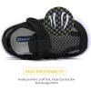 imageBMCiTYBM Baby Sandals Girls Boys Breathable Shoes Infant Summer Toddler Shoes NonSlip 6 9 12 16 18 24 MonthsMeshblack