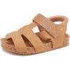 imageBMCiTYBM Baby Sandals Girls Boys Breathable Shoes Infant Summer Toddler Shoes NonSlip 6 9 12 16 18 24 Months1camel