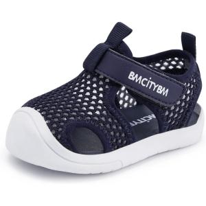 imageBMCiTYBM Baby Sandals Girls Boys Breathable Shoes Infant Summer Toddler Shoes NonSlip 6 9 12 16 18 24 Months3grey