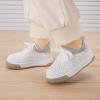 imageBMCiTYBM Baby Walking Shoes Infant Boys Girls Slip On Tennis Sneakers Lightweight Barefoot Sock Shoes Outdoor Indoor NonSlip Sneakers for Toddler 6 9 12 18 24 MonthsAwhite