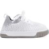 imageBMCiTYBM Baby Walking Shoes Infant Boys Girls Slip On Tennis Sneakers Lightweight Barefoot Sock Shoes Outdoor Indoor NonSlip Sneakers for Toddler 6 9 12 18 24 MonthsAwhite