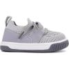 imageBMCiTYBM Baby Walking Shoes Infant Boys Girls Slip On Tennis Sneakers Lightweight Barefoot Sock Shoes Outdoor Indoor NonSlip Sneakers for Toddler 6 9 12 18 24 MonthsBgrey