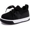 imageBMCiTYBM Baby Walking Shoes Infant Boys Girls Slip On Tennis Sneakers Lightweight Barefoot Sock Shoes Outdoor Indoor NonSlip Sneakers for Toddler 6 9 12 18 24 MonthsBblack