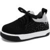 imageBMCiTYBM Baby Walking Shoes Infant Boys Girls Slip On Tennis Sneakers Lightweight Barefoot Sock Shoes Outdoor Indoor NonSlip Sneakers for Toddler 6 9 12 18 24 MonthsAblack