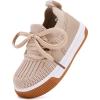 imageBMCiTYBM Baby Walking Shoes Infant Boys Girls Slip On Tennis Sneakers Lightweight Barefoot Sock Shoes Outdoor Indoor NonSlip Sneakers for Toddler 6 9 12 18 24 MonthsBcamel