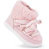 imageBMCiTYBM Baby Snow Boots Boys Girls Winter Warm Shoes Lightweight Outdoor Shoes for Infant Toddler 6 9 12 18 24 MonthsCpink