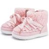 imageBMCiTYBM Baby Snow Boots Boys Girls Winter Warm Shoes Lightweight Outdoor Shoes for Infant Toddler 6 9 12 18 24 MonthsCpink