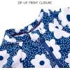 imageBMCiTYBM Baby Girls Swimsuits Long Sleeve Zipper One Piece UPF 50 Sun Protection Swimwear Rash GuardNavy
