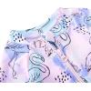 imageBMCiTYBM Baby Girls Swimsuits UPF 50 Sun Protection Swimwear Onepiece Infant Bathing Suit 0 3 6 9 12 15 18 24 MonthsFlamingo