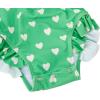 imageBMCiTYBM Baby Girls Swimsuits UPF 50 Sun Protection Swimwear Onepiece Infant Bathing Suit 0 3 6 9 12 15 18 24 MonthsGreen Heart