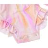 imageBMCiTYBM Baby Girls Swimsuits UPF 50 Sun Protection Swimwear Onepiece Infant Bathing Suit 0 3 6 9 12 15 18 24 MonthsPink Orange Gradient