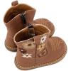 imageBMCiTYBM Baby Cowboy Cowgirl Boots Infant Western Shoes Boys Girls Round Toe Boots All Seasons 624 MonthsBrown