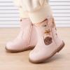 imageBMCiTYBM Baby Cowboy Cowgirl Boots Infant Western Shoes Boys Girls Round Toe Boots All Seasons 624 MonthsPink