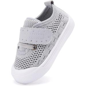 imageBMCiTYBM Toddler Baby Shoes Girl Boy Breathable Mesh Sneakers Non Slip13grey