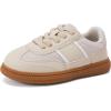 imageBMCiTYBM Toddler Walking Shoes Boys Girls Casual Sneakers Lightweight Tennis Shoes for School Indoor OutdoorCamel