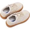 imageBMCiTYBM Toddler Walking Shoes Boys Girls Casual Sneakers Lightweight Tennis Shoes for School Indoor OutdoorCamel