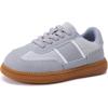 imageBMCiTYBM Toddler Walking Shoes Boys Girls Casual Sneakers Lightweight Tennis Shoes for School Indoor OutdoorGrey