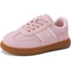 imageBMCiTYBM Toddler Walking Shoes Boys Girls Casual Sneakers Lightweight Tennis Shoes for School Indoor OutdoorPink