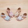 imageBMCiTYBM Toddler Girls Sandals Closed Toe Princess Flat Shoes Summer Glitter Dressy SandalsBlue
