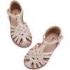 imageBMCiTYBM Toddler Girls Sandals Closed Toe Princess Flat Shoes Summer Glitter Dressy SandalsGold