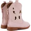 imageBMCiTYBM Toddler Girls Cowboy Cowgirl Boots Little Kids Pointed Toe Western Boots Mid Calf Side Zipper Riding Shoes for All Seasons ToddlerLittle KidBpink