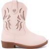 imageBMCiTYBM Toddler Little Girls Cowboy Cowgirl Boots Kids Pointed Toe Western Boots Mid Calf Side Zipper Riding Shoes for All Seasons ToddlerLittle KidA1pink