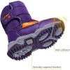 imageBMCiTYBM Toddler Snow Boots Boys Girls Kids Winter Shoes Waterproof Cold Weather Outdoor Purple Size 10 ToddlerLittle Kids