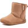 imageBMCiTYBM Toddler Snow Boots Girls Boys Warm Winter Fur Lined Lightweight Shoes Brown Size 12 InfantToddlerLittle Kid