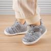 imageBMCiTYBM Baby Boy Girl Shoes Breathable Mesh Walking Shoes Lightweight NonSlip Sneakers Infant First Walkers 6 9 12 18 24 MonthB1grey