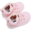 imageBMCiTYBM Baby Boy Girl Shoes Breathable Mesh Walking Shoes Lightweight NonSlip Sneakers Infant First Walkers 6 9 12 18 24 MonthB1pink