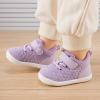 imageBMCiTYBM Baby Boy Girl Shoes Breathable Mesh Walking Shoes Lightweight NonSlip Sneakers Infant First Walkers 6 9 12 18 24 MonthB1purple