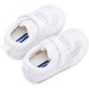 imageBMCiTYBM Baby Boy Girl Shoes Breathable Mesh Walking Shoes Lightweight NonSlip Sneakers Infant First Walkers 6 9 12 18 24 MonthF1white