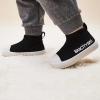 imageBMCiTYBM Baby Sneakers Girls Boys Lightweight Breathable Mesh First Walkers Shoes 624 Months32black