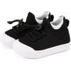imageBMCiTYBM Baby Sneakers Girls Boys Lightweight Breathable Mesh First Walkers Shoes 624 Months81black