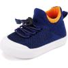 imageBMCiTYBM Baby Sneakers Girls Boys Lightweight Breathable Mesh First Walkers Shoes 624 Months81navy