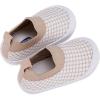 imageBMCiTYBM Baby Sneakers Girls Boys Lightweight Breathable Mesh First Walkers Shoes 624 Months82camel