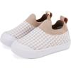 imageBMCiTYBM Baby Sneakers Girls Boys Lightweight Breathable Mesh First Walkers Shoes 624 Months82camel