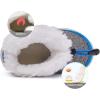 imageBMCiTYBM Toddler Baby Snow Boots Winter Shoes Boys Girls Cold Weather Baby Faux Fur Shoes1blue