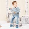 imageBMCiTYBM Toddler Baby Snow Boots Winter Shoes Boys Girls Cold Weather Baby Faux Fur Shoes1blue