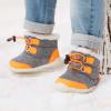 imageBMCiTYBM Toddler Baby Snow Boots Winter Shoes Boys Girls Cold Weather Baby Faux Fur Shoes1orange