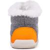 imageBMCiTYBM Toddler Baby Snow Boots Winter Shoes Boys Girls Cold Weather Baby Faux Fur Shoes1orange