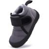 imageBMCiTYBM Toddler Baby Snow Boots Winter Shoes Boys Girls Cold Weather Baby Faux Fur Shoes2grey
