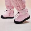 imageBMCiTYBM Toddler Baby Snow Boots Winter Shoes Boys Girls Cold Weather Baby Faux Fur ShoesDark Pink