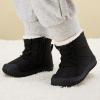 imageBMCiTYBM Toddler Baby Snow Boots Winter Shoes Boys Girls Cold Weather Baby Faux Fur ShoesKblack